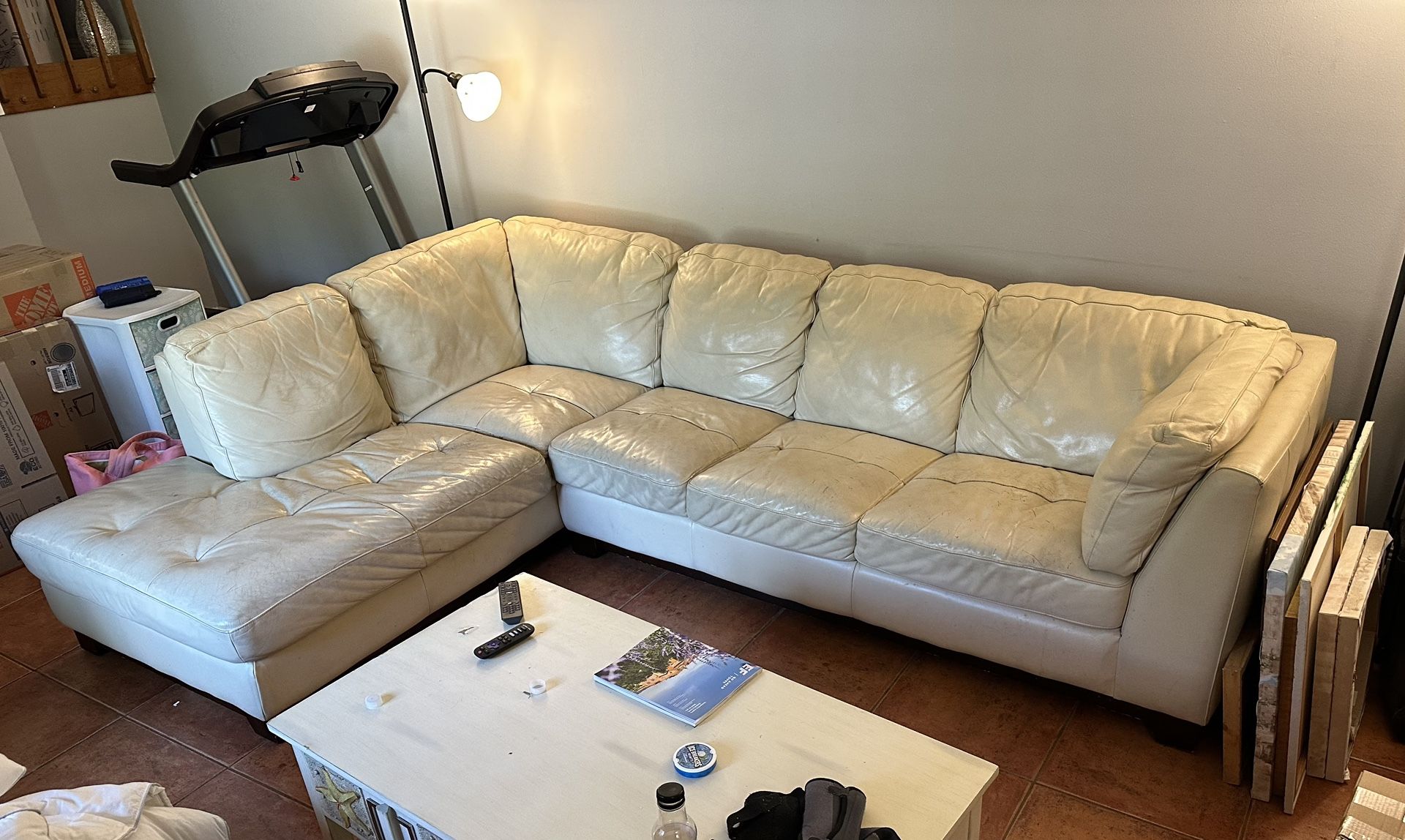 Leather Sectional Sofa