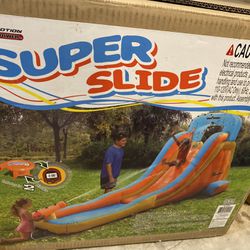 Water Slide Inflatable For Baby Kids Toddler Summer Fun