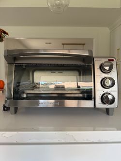 Black+Decker Stainless Steel Toaster Oven