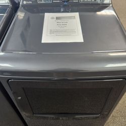 Profile 7.4 cu. ft. Smart Electric Dryer in Diamond Gray with Steam, Sanitize Cycle and Sensor Dry ENERGY STAR