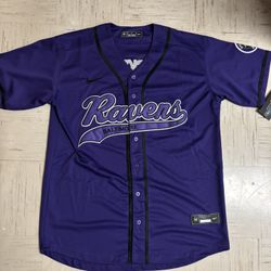 Brand New Baltimore Ravens Baseball Lamar Jackson Jersey 