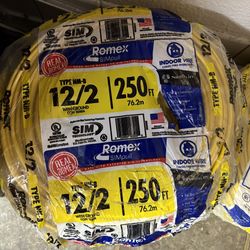 New  Romex Wire 12/2
