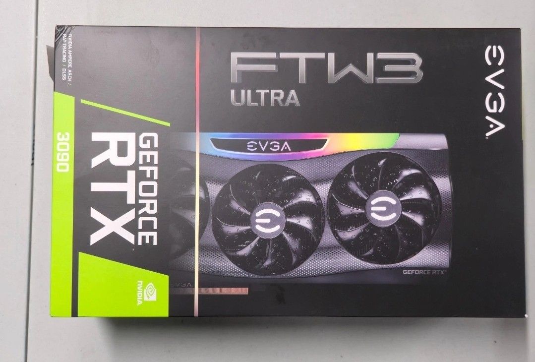 EVGA NVIDIA GeForce RTX 3090 FTW3 Ultra 24GB GDDR6X Graphics Card 24G-P5-3987-KR