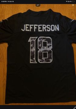 Jefferson #18 NFL Football Jersey"yes it's still available " message me for your size