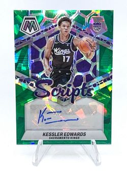 2023-24 Panini Mosaic - Kessler Edwards "Scripts" Autograph