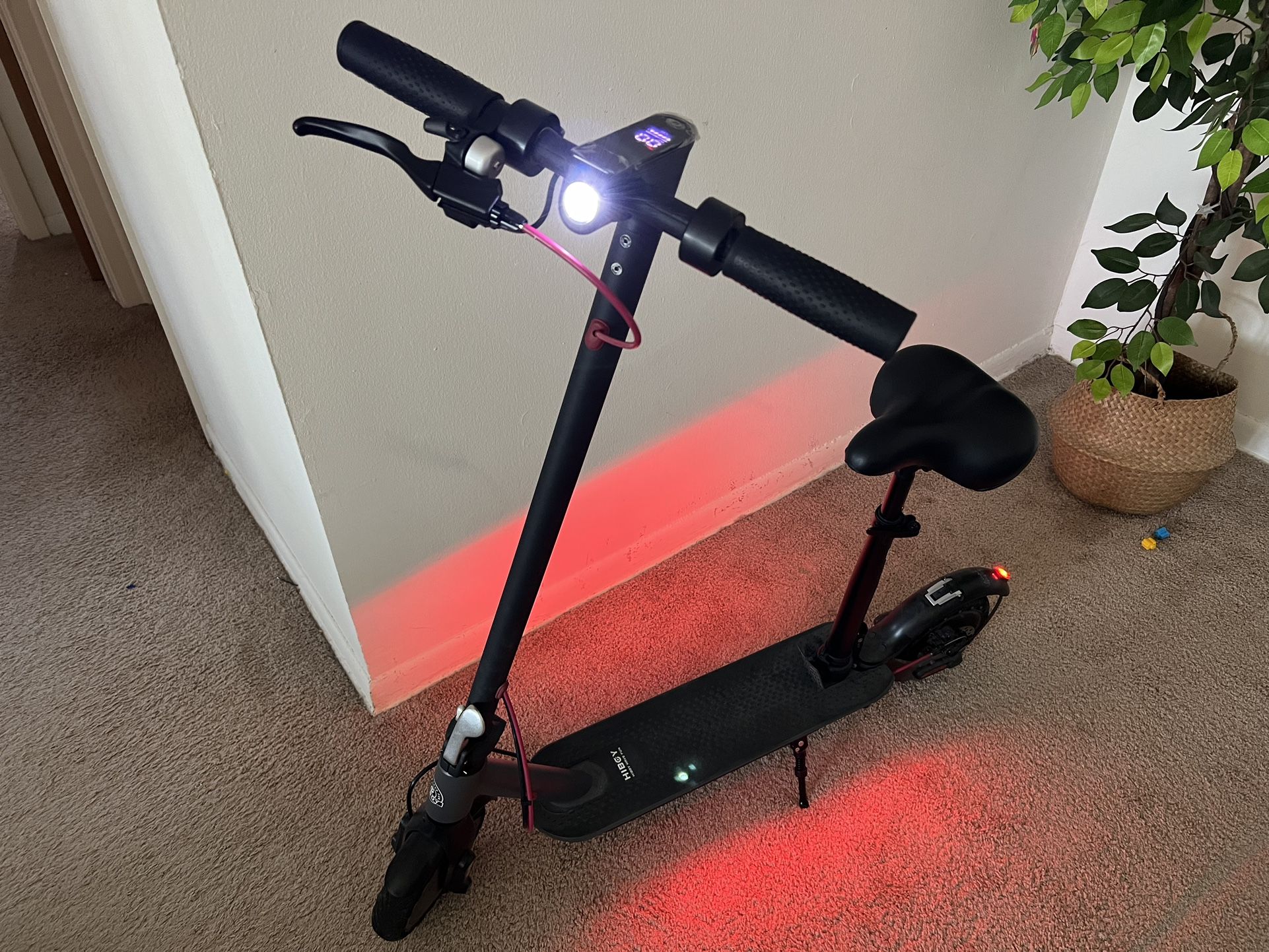 Electric Scooter With Seat 