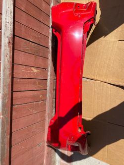 RED  OEM rear bumper cover for a 2016–2021 Honda Civic Sedan