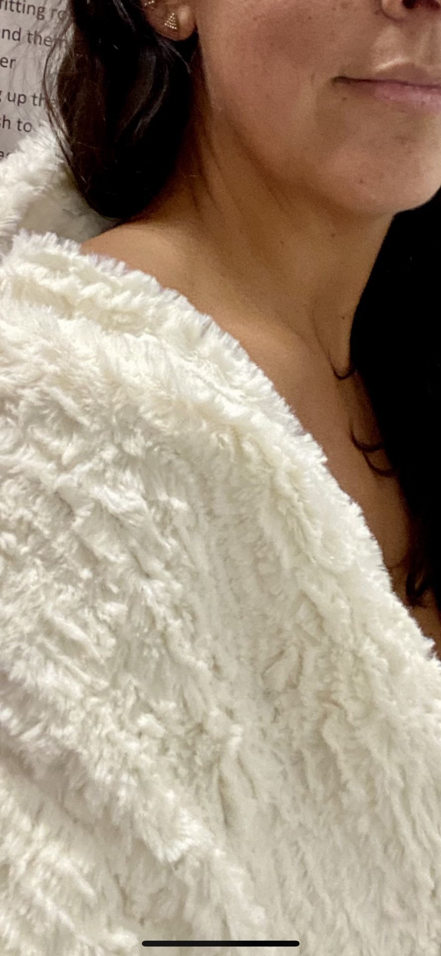 Ivory Faux Fur Wrap/shawl - Brand New (David’s Bridal)