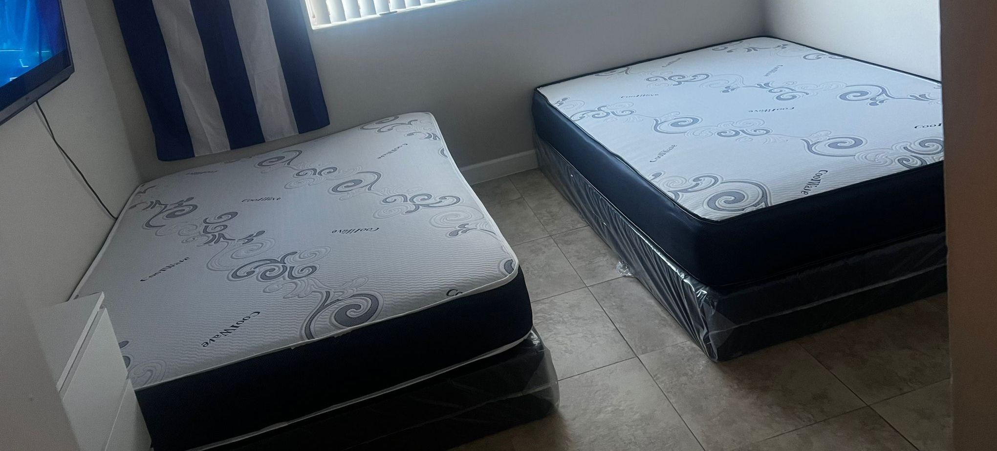 Colchón Full/ Matrimonial Con Su Box Spring Nuevo