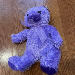 Cuddly, Cousins, 10 Inch Stuffed Purple, Soft Bear