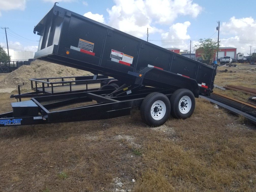 7'x14' dump trailer