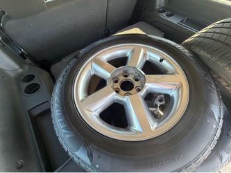 20” Suburban tahoe wheel and tire 2 wheels and tires only