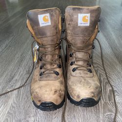 Carhrtt Boots: Men's 6 Inch Vibram Sole Work Boots CMH6100 Excellent Condition