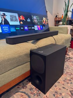 Sony Soundbar + Wireless Subwoofer – SA-WSC40