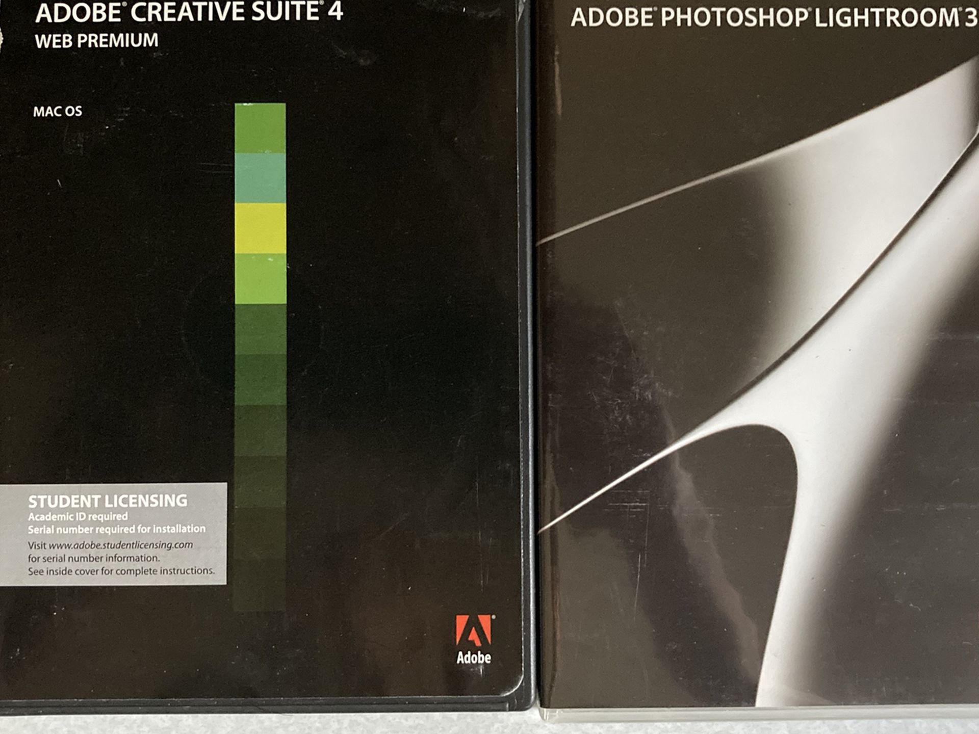 Adobe Creative Suite 4 + Lightroom 3
