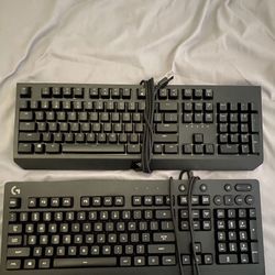 Two Gaming Keyboards 