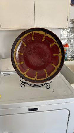 Big Plate With Stand