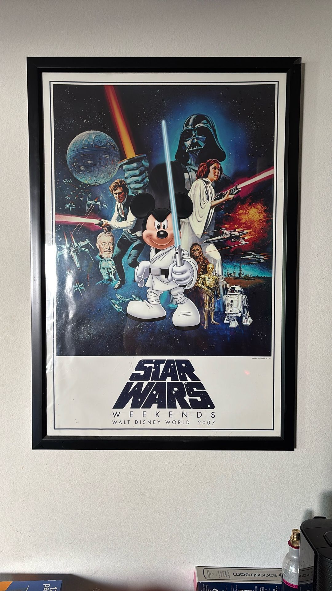 Disney Star Wars Weekend 2007 Poster