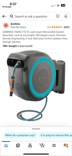 Gardena Reel Hose