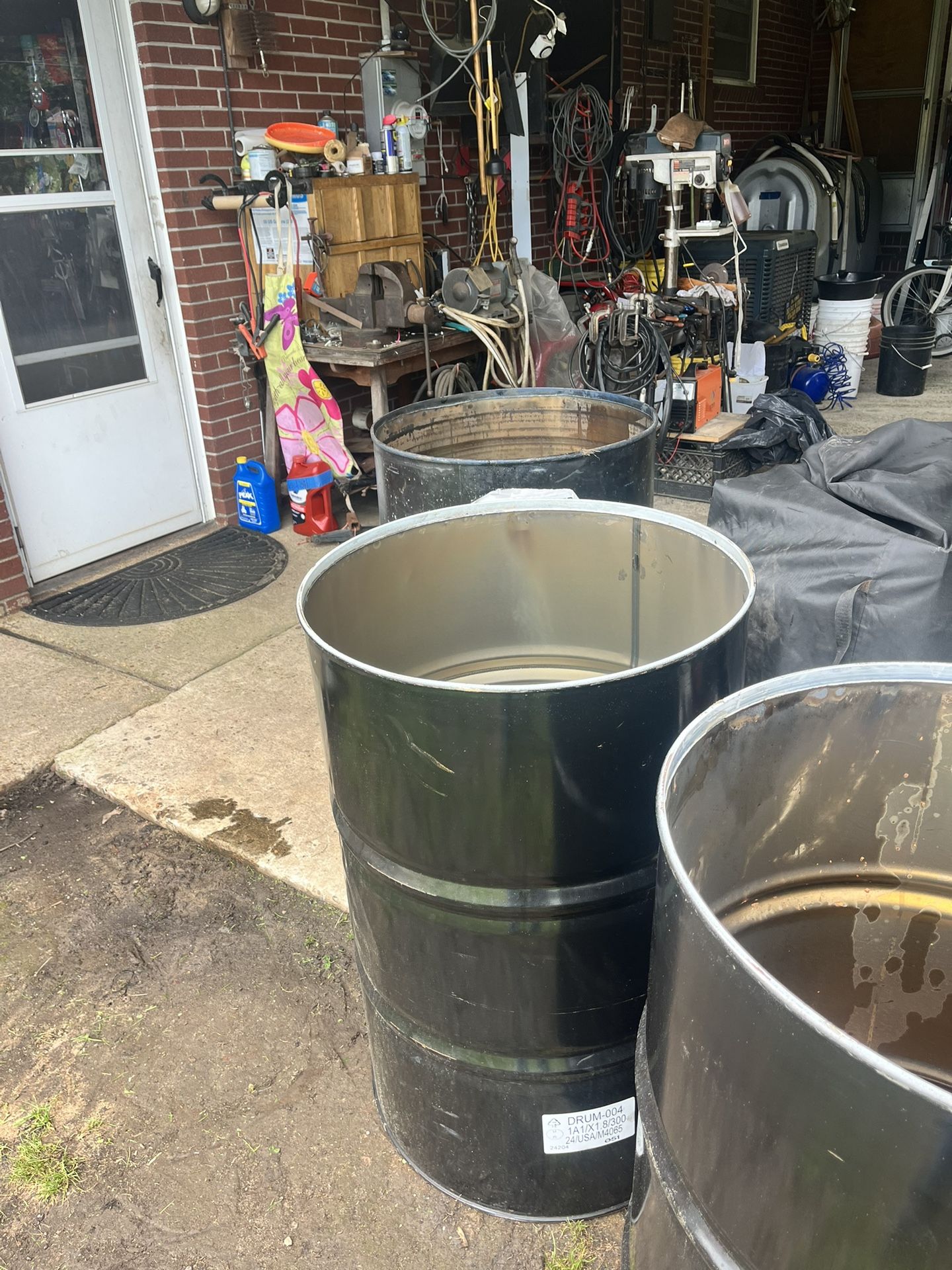 55 Gallon Drums, Burn Barrels