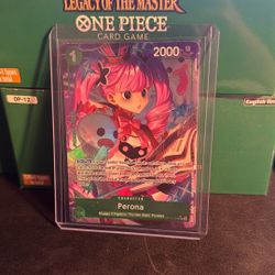 Perona ( Alternate Art ) OP12-034 Legacy Of The Master 