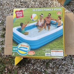 Plastic Family Pool 