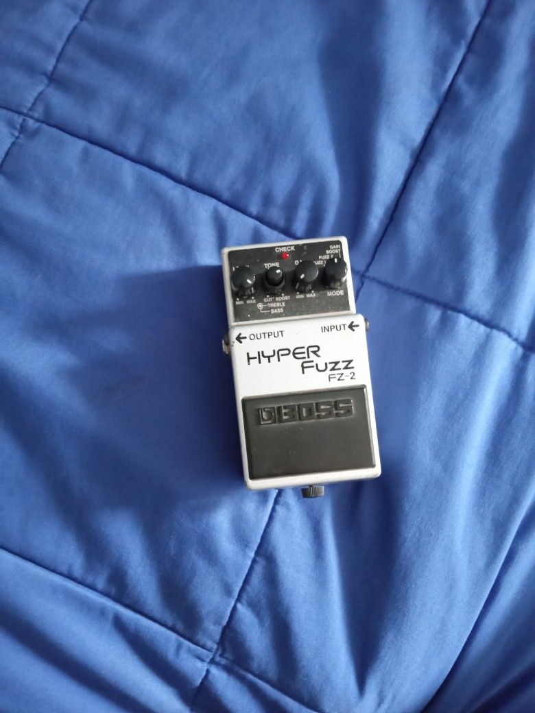 BOSS Hyperfuzz Pedal Discontinued