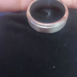 Silver Man Wedding Band