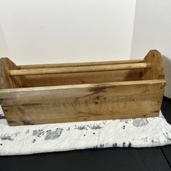 Wooden Tool Box // Or Plant Holder..