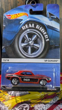 Hot Wheels  Real Riders '69 Camaro