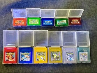 Complete Gameboy Pokemon Collection