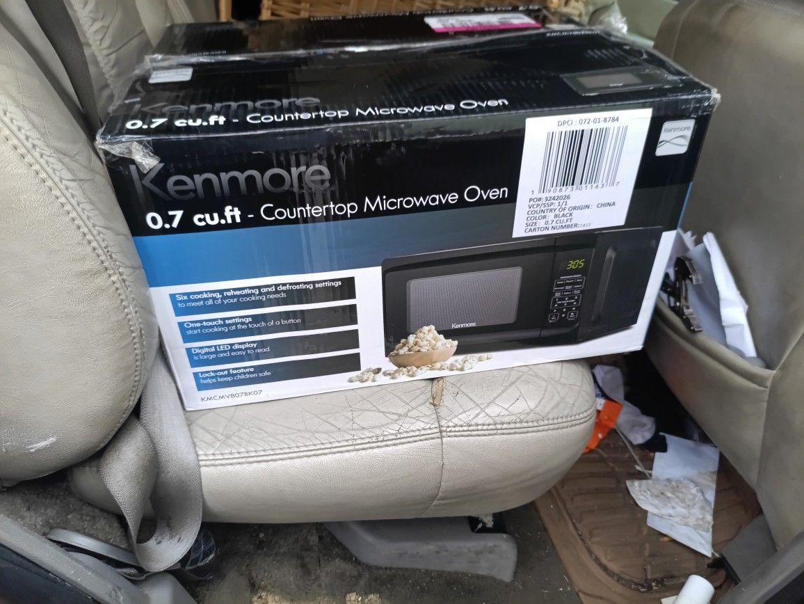 Kenmore Microwave Brand New