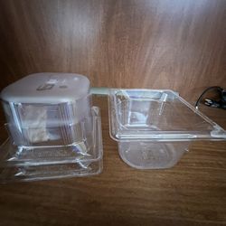 Plastic Line Fridge Food Prep Pans