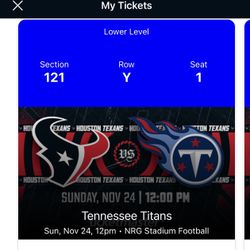Texans Vs Titans 