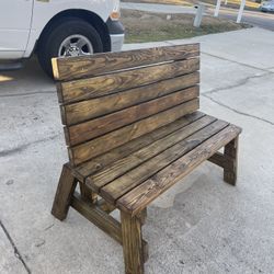 Wooden Bench