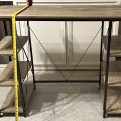Built TV Stand / Computer Desk 36” tall