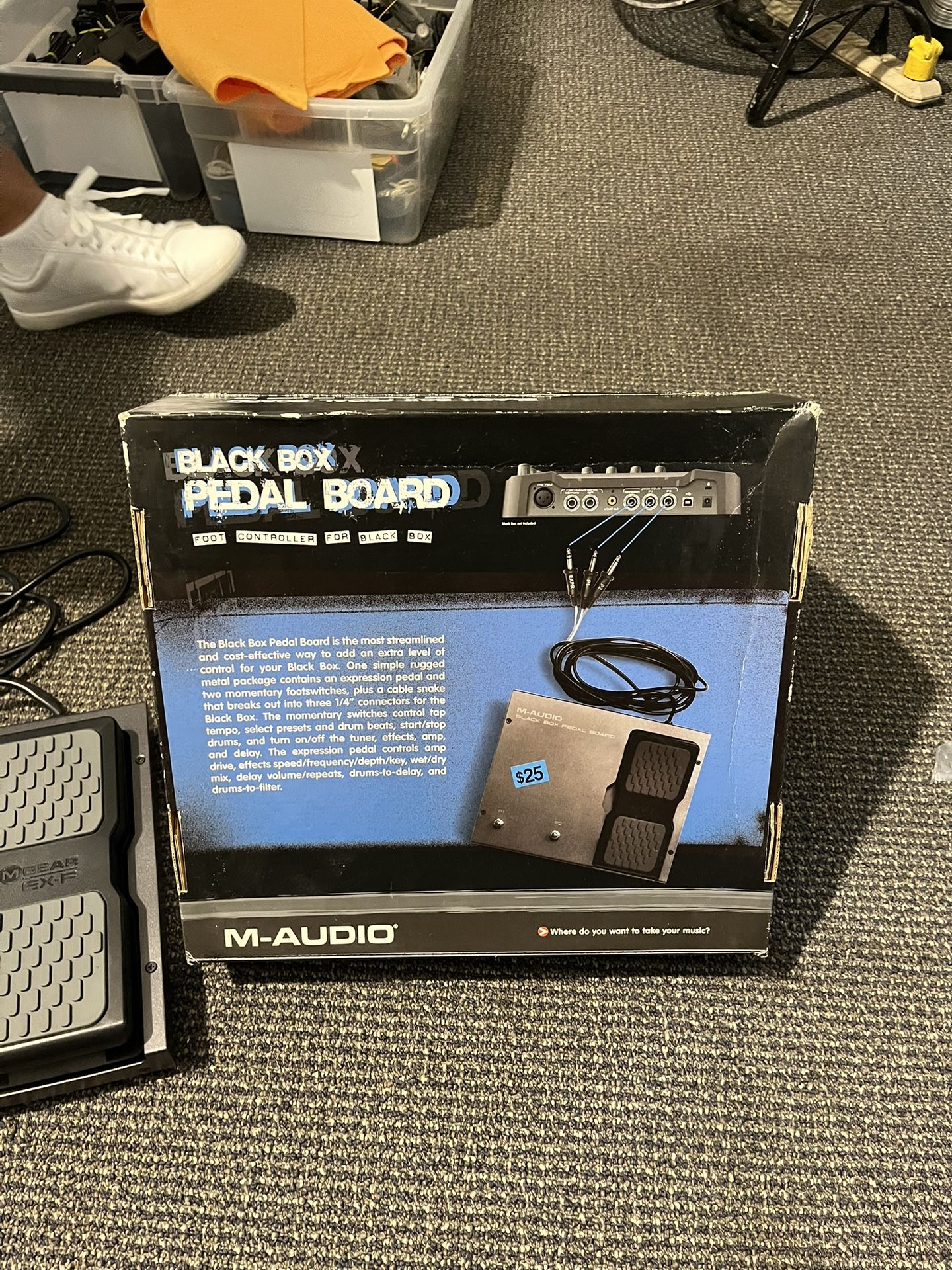 M-AUDIO BLACK BOX PEDAL
