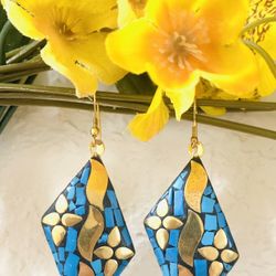 Unique Handmade Tibetan Earring