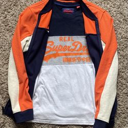 Super Dry Tee & Alfani Jacket 