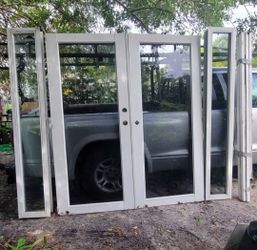 # puerta francesa 96 x80
