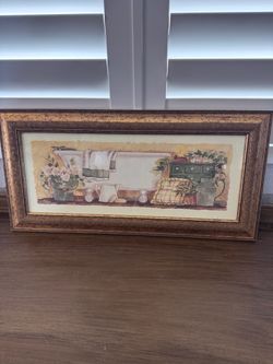 Framed Bathroom Print by American by artist Diane Knott.