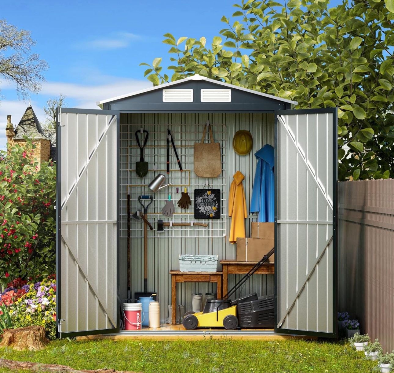 Outdoor Shed In Box