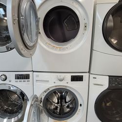 Kenmore Electric 220volt Dryer And Front Loading Washer 