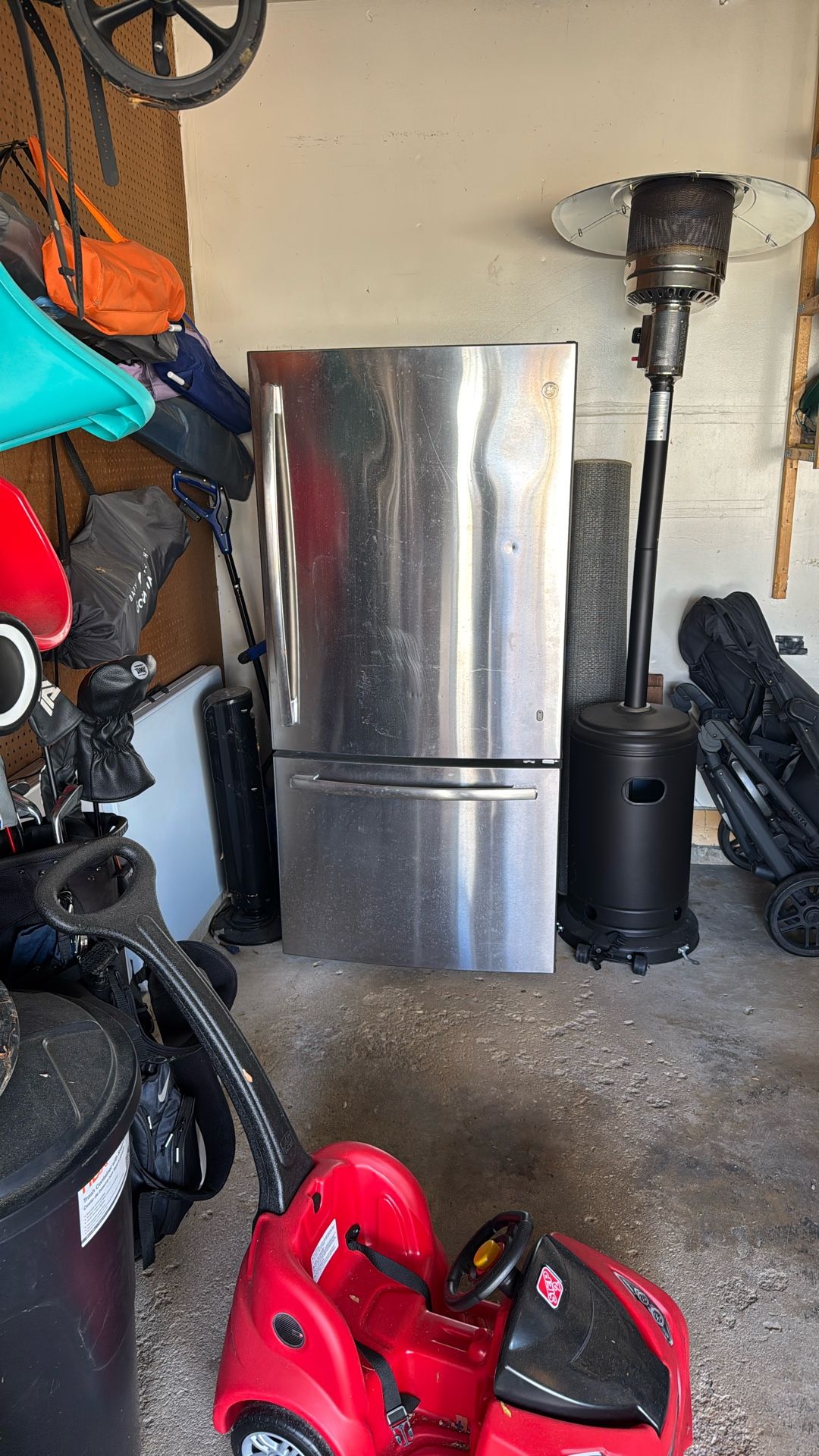 GE Refrigerator and Freezer