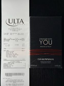 Emporio Armani Stronger With You Absolutely Parfum Pour Homme 100ml