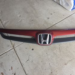 civic SI 07 HABANERO RED FRONT GRILL