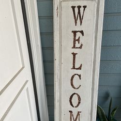 Welcome Sign 
