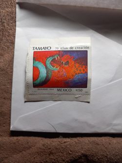 Tamayo 70años de creación $150 Mexico 1964 Dualidad T.E.I.V. 1987