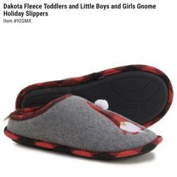 Dakota Fleece Gnome Slippers  Kids 9/10
