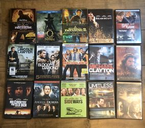 Lot of 15 DVDs